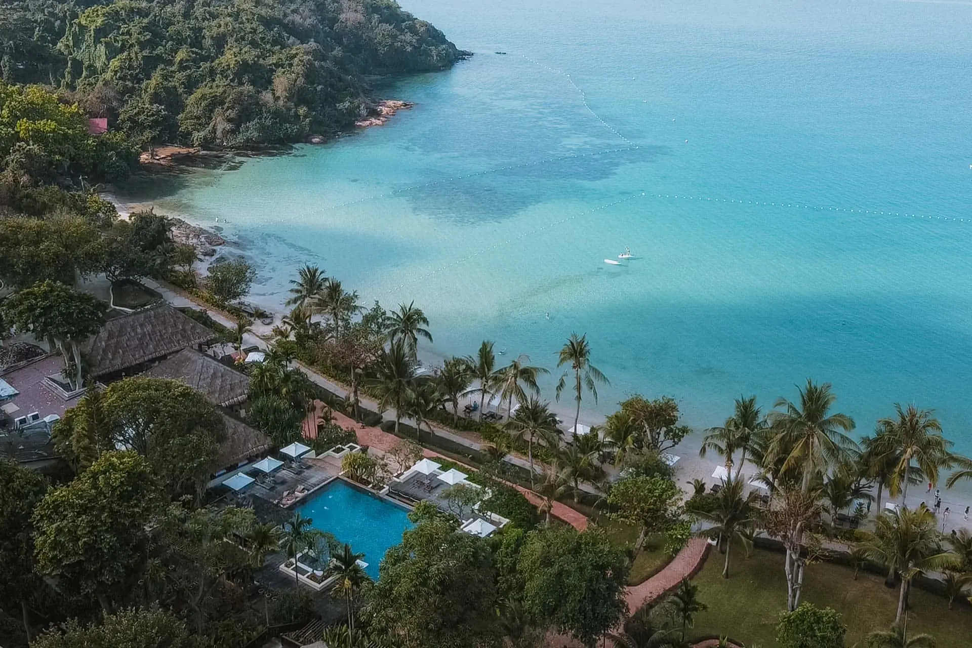Located on one of Koh Samet’s most private beach